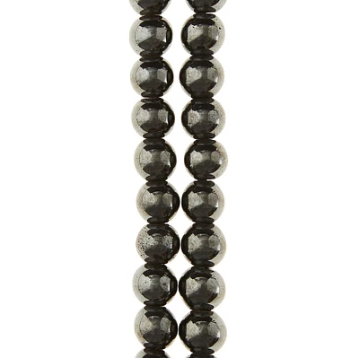 Hematite Round Beads, 8mm by Bead Landing™
