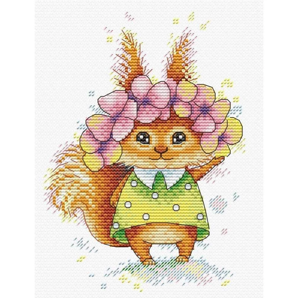 MP Studia Squirrel Cross Stitch Kit