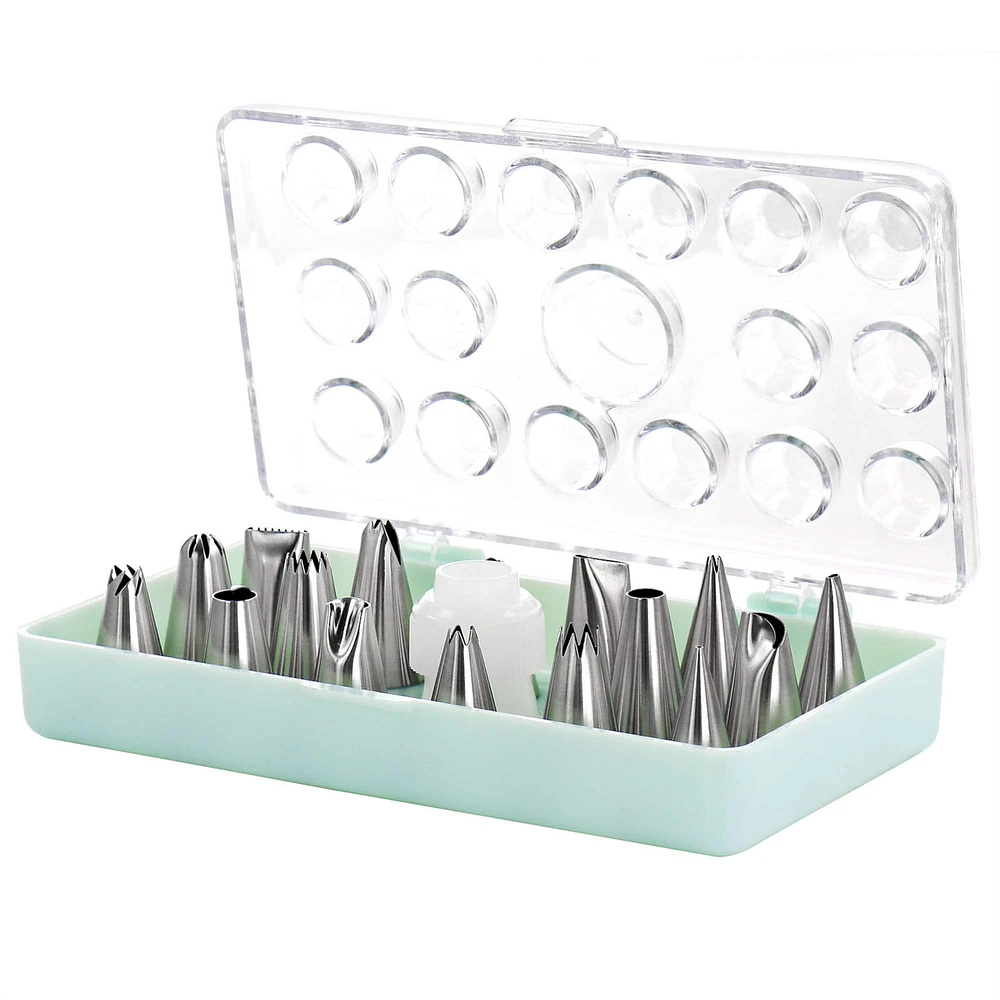 Martha Stewart Stainless Steel Cake Decorating Nozzles Set