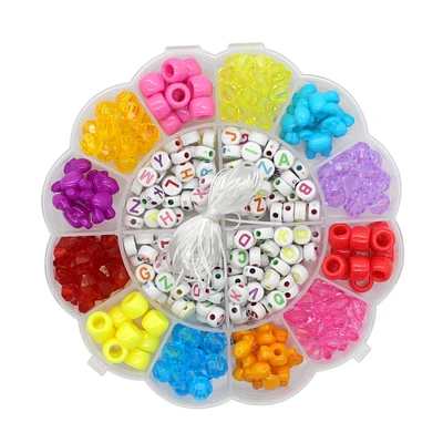 12 Pack: Flower Bead Box Kit by Creatology™