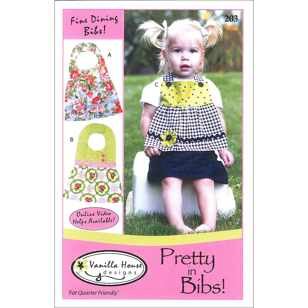 Vanilla House Pretty In Bibs Pattern