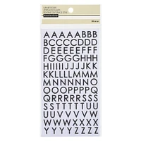 Glitter Block Alphabet Stickers by Recollections