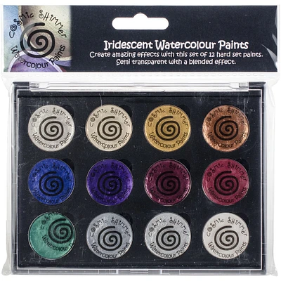 Cosmic Shimmer Iridescent Watercolor Palette Set