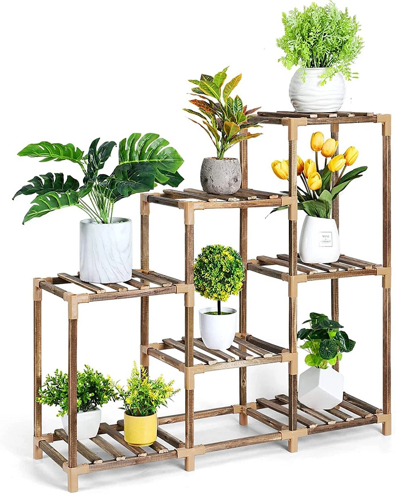 NEX™ 3 Tier Weekday Ladder Garden Plant Rack