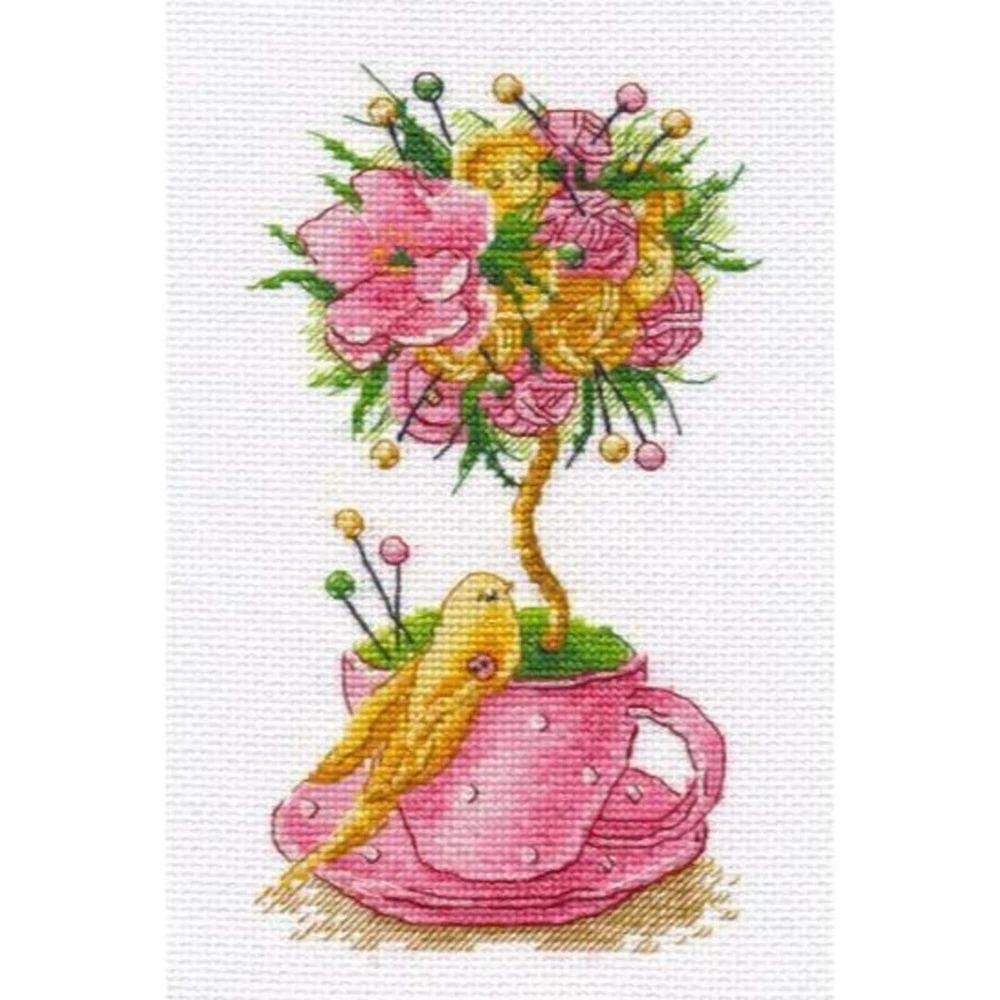 Oven Topiary Cross Stitch Kit