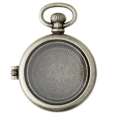 Found Objects™ Pocket Watch Frame Locket by Bead Landing™