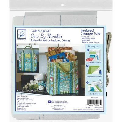 June Tailor® Quilt As You Go Insulated Shopper Tote