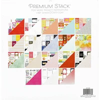 Dcwv® Tag Stack 12" x 12" Cardstock Paper, 36 Sheets