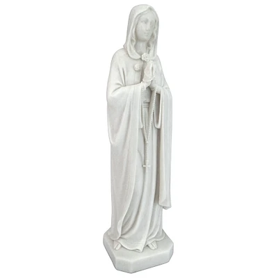 Design Toscano 15" Blessed Virgin Mary Bonded Marble Statue