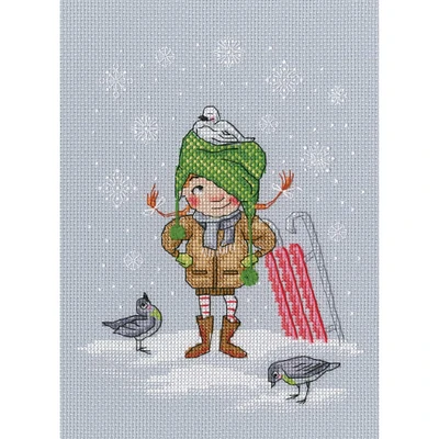 RTO Skating Cross Stitch Kit