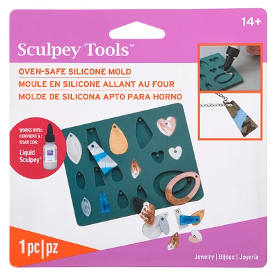 8 Pack: Sculpey Tools™ Oven-Safe Silicone Jewel Mold