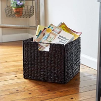 Household Essentials 13" Household Essentials Foldable Wicker Storage Bin