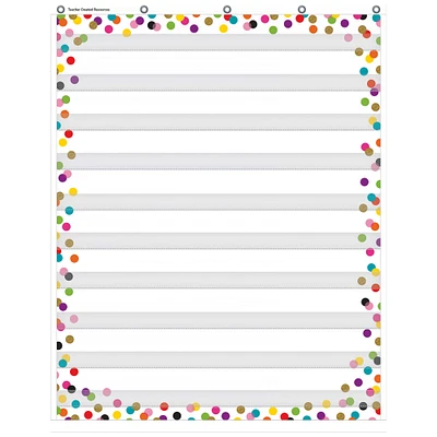 Teacher Created Resources Confetti Pocket Chart