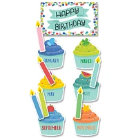 Color Pop Birthday Mini Bulletin Board, 53ct.