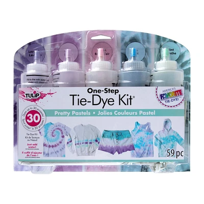 Tulip® 5-Color Pretty Pastels One-Step Tie-Dye Kit