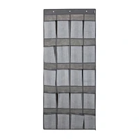 Simplify 20-Pocket  Shoe Organizer in Heather Grey