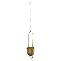 20.5" Gold Metal Hanging Container by Ashland®