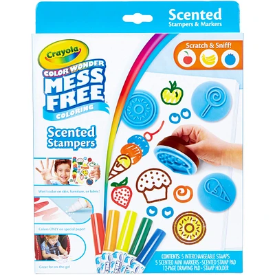 Crayola® Color Wonder® Scented Stampers & Markers Set