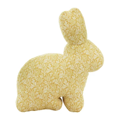 13" Yellow Bunny Pillow by Ashland®