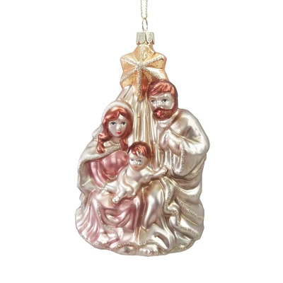 5.25" Glass Nativity Ornament by Ashland®