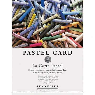 Sennelier La Carte Assorted Colors Pastel Pad