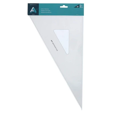 12 Pack: Art Alternatives 60° Acrylic Triangle