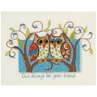 Dimensions® Owl Always Be Your Friend Punch Needle Kit