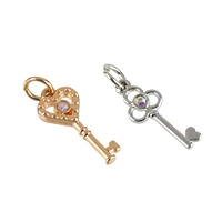 Charmalong™ Gold & Rhodium Key Charms by Bead Landing™