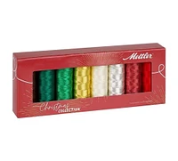 Mettler Poly Sheen & Metallic Christmas Collection Thread Kit