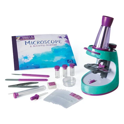 Educational Insights Nancy B's Science Club Microscope & Activity Journal