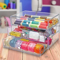 Deflecto® Clear Washi Tape Storage Cube