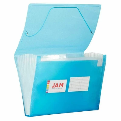 JAM Paper 9" x 13" 13-Pocket Expanding File