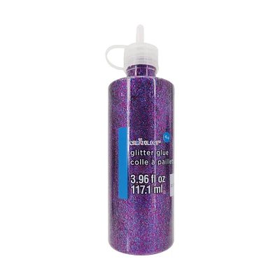 12 Pack: 3.96oz. Purple Glitter Glue by Creatology™