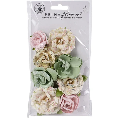Prima Marketing® My Sweet All for You Mulberry Paper Flowers