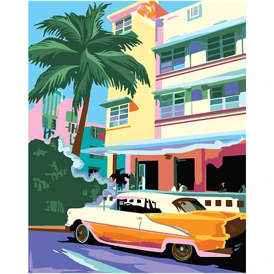 Retro Car Paint-by-Numbers Kit by Artist's Loft®
