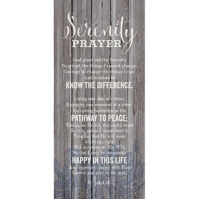 New Horizons Serenity Prayer Wood Plaque