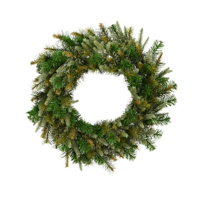 48" Unlit Cashmere Artificial Christmas Wreath