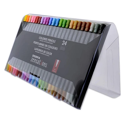 Zebra Zensations™ Colored Mechanical Pencil Set