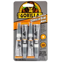 8 Packs: 4 ct. (32 total) Gorilla® Clear Gorilla Glue® Minis