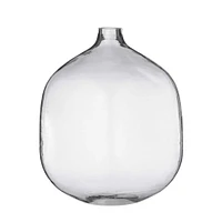 Stout Clear Glass Vase