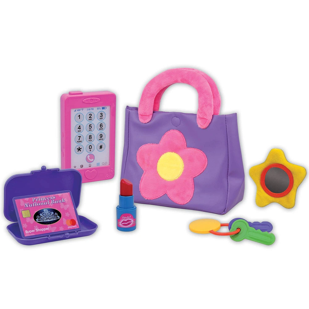 Nothing But Fun Toys Let's Pretend Purse Play Set