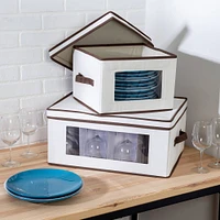 Honey Can Do Natural Window Storage Boxes, 2ct.