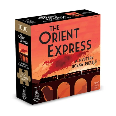 The Orient Express Classic Mystery 1,000 Piece Jigsaw Puzzle