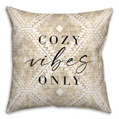 Cozy Vibes Only Indoor/Outdoor Pillow