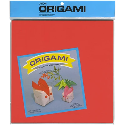Aitoh 9.75" Assorted Origami Paper, 100 Sheets