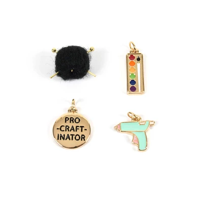 12 Pack: Crafting Charm Set by Bead Landing™