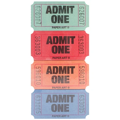 Creative Converting™ Assorted Admit One Ticket Roll