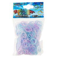 12 Pack: Rainbow Loom® Pastel Glow in the Dark Refill Bands