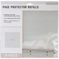 K&Company™ 8" x 8" Page Protector Refill Pages