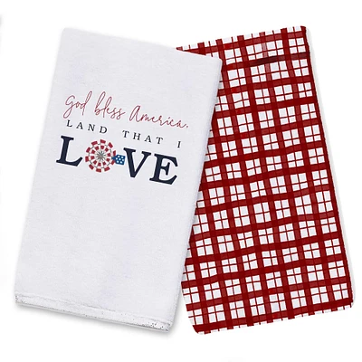 God Bless This Tea Towel Set